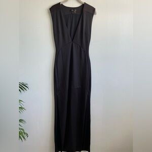 Elegant Black Sleeveless Dress